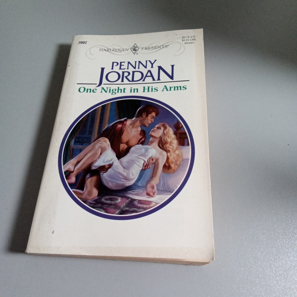 One Night in His Arms by Penny Jordan Harlequin Presents 2002 Paperback 1999